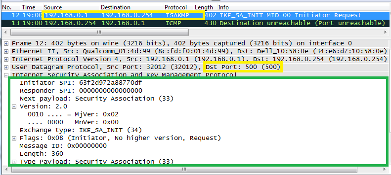 icmp wireshark